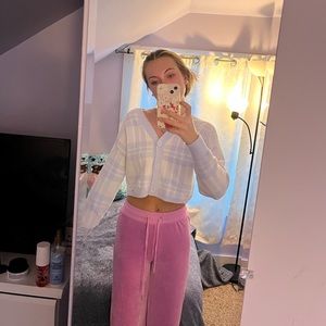 Hollister cropped cardigan